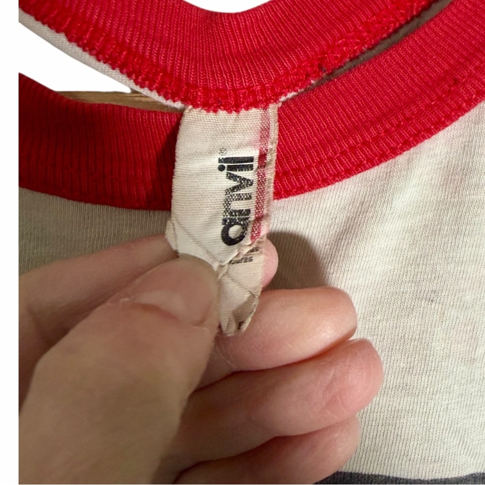 The Maine The American Lines 2016 Ringer Band Tshirt‎ White Red Anvil XL - Picture 3 of 8